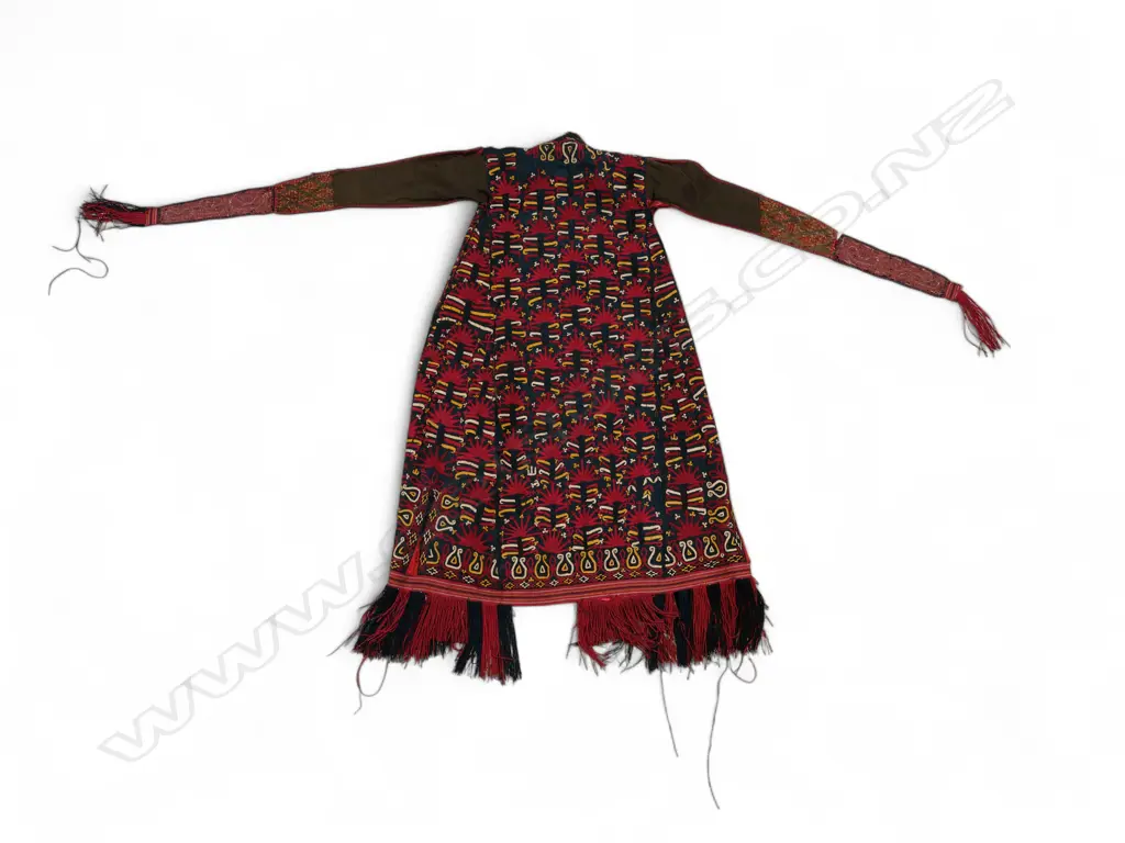 Tekke Turkmen cotton and silk chyrpy, Image 1++